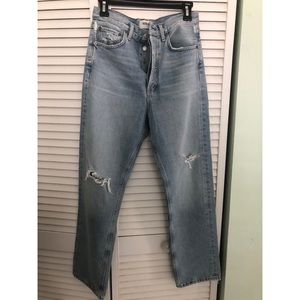 NWOT Agolde 90's Mid Rise Loose Fit in Captured 25